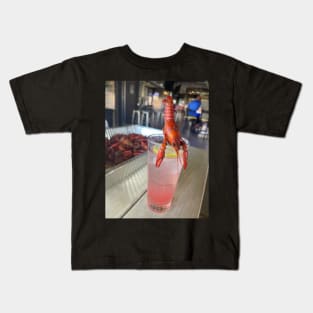 Happy Hour Crawfish Kids T-Shirt